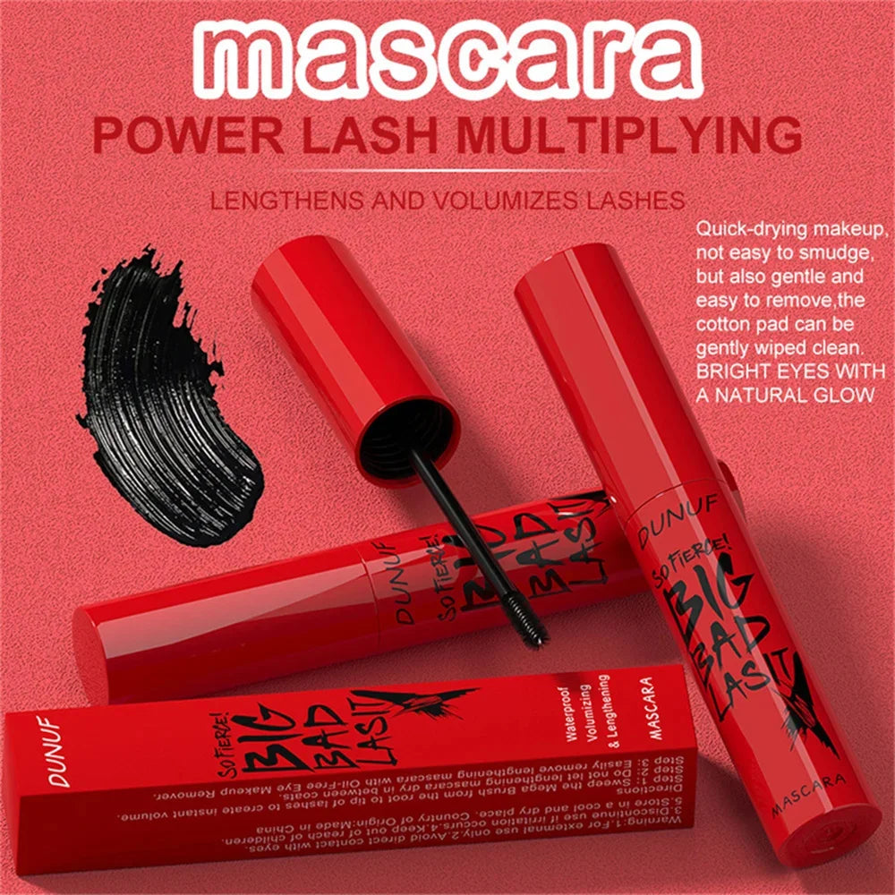 Waterproof Mascara Eyelashes Lengthening Long Lasting Silky Lash Black Eyelashes Extension Make Up Beauty Eye Korean Cosmetic