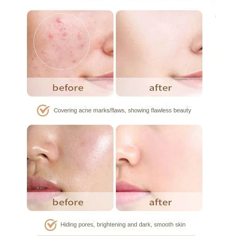 4 Colors Liquid Concealer Cream Waterproof Moisturizing Long Lasting Cover Acne Dark Circles Foundation Contouring Cosmetics
