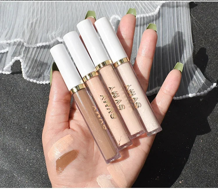 4 Colors Liquid Concealer Cream Waterproof Moisturizing Long Lasting Cover Acne Dark Circles Foundation Contouring Cosmetics